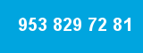 953 829 72 81 953 829 72 81